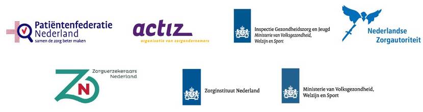KIK-V Logo's van verschillende organisaties
