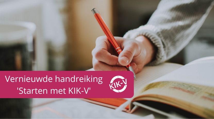 Vernieuwde handreiking 'Starten met KIK-V'